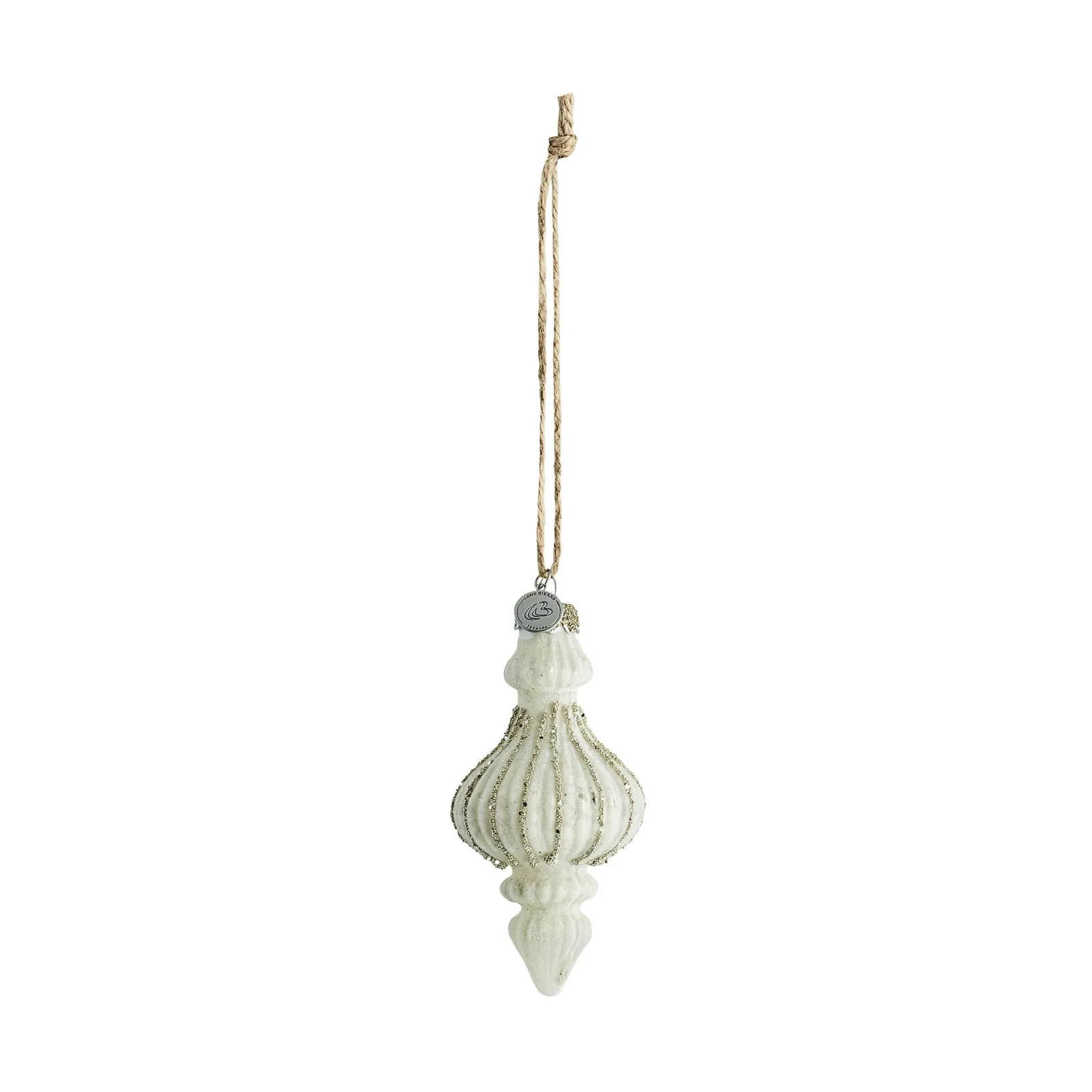 Suspension de Noël Norille 12 cm, Off white Lene Bjerre