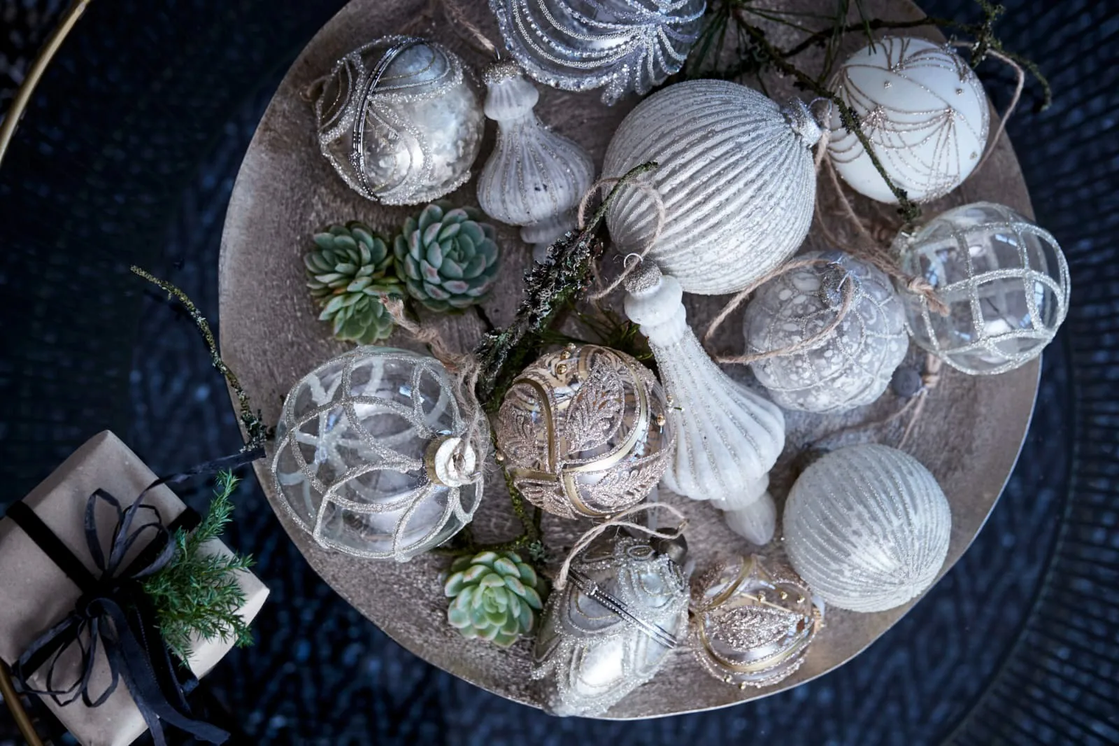 Suspension de Noël Norille 12 cm, Off white Lene Bjerre