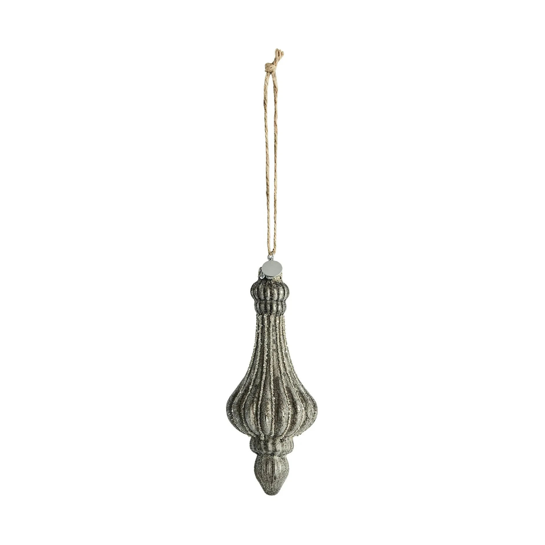 Suspension de Noël Norille 16 cm, Gris foncé Lene Bjerre