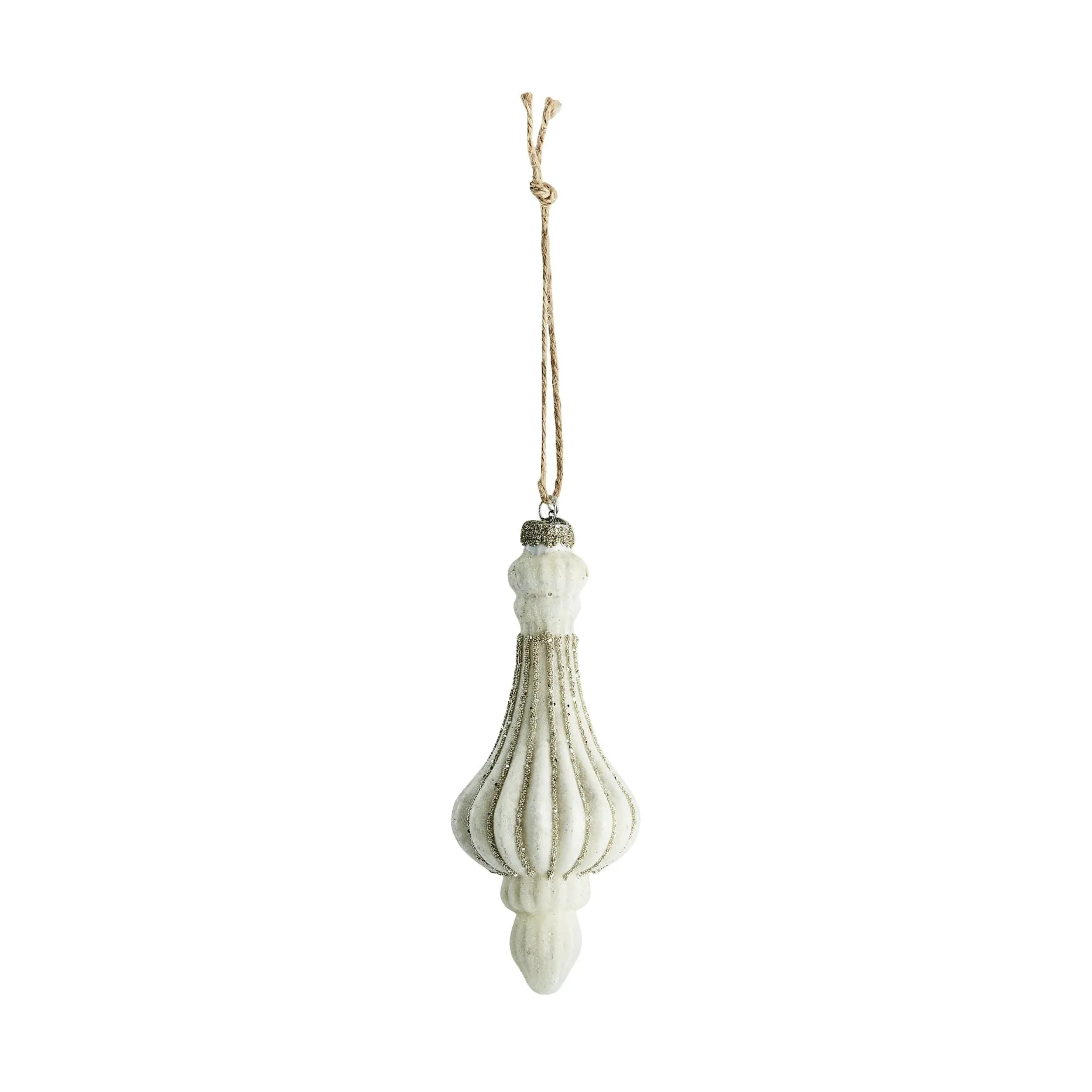 Suspension de Noël Norille 16 cm, Off white Lene Bjerre