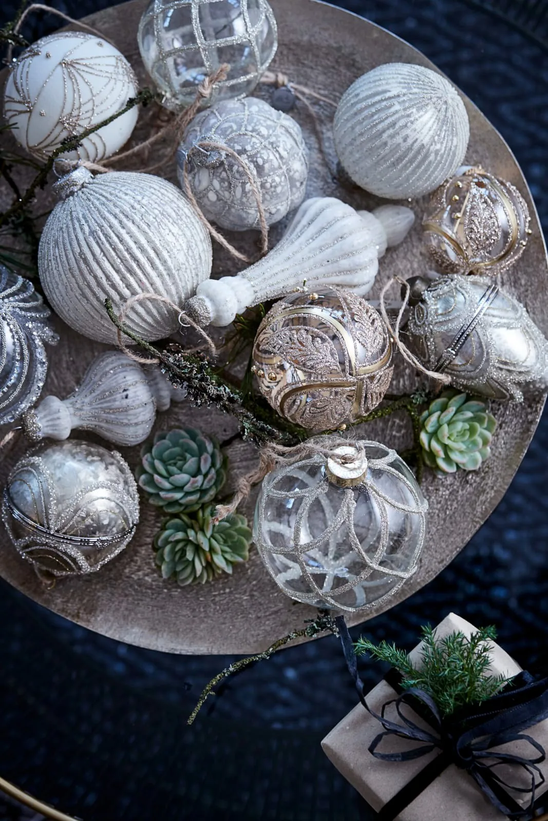 Suspension de Noël Norille 16 cm, Off white Lene Bjerre