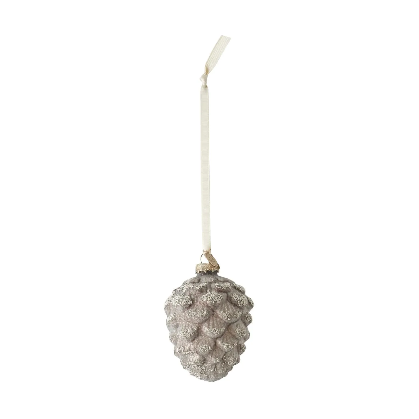 Suspension de Noël pomme de pin Norille 10 cm, Brun vieilli Lene Bjerre