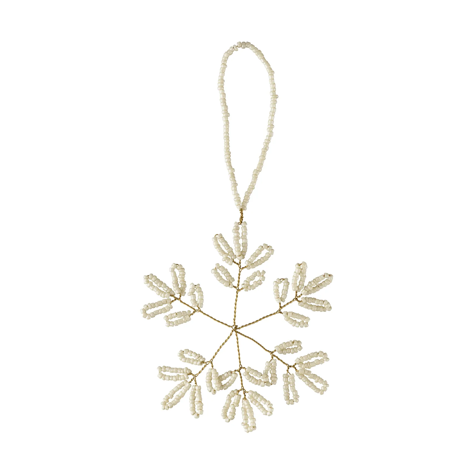 Suspension décorative Misolde, Blanc, 9x9 cm Lene Bjerre