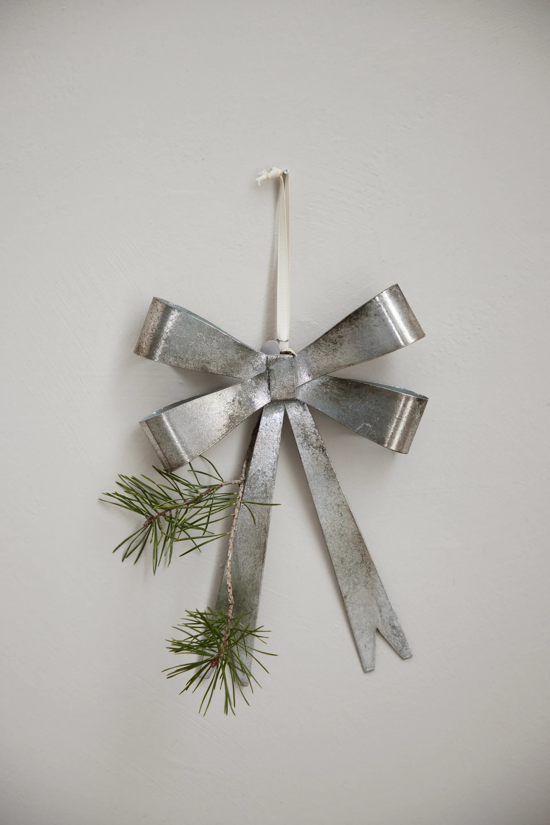 Suspension décorative Missia nœud 25 cm, Argent Lene Bjerre