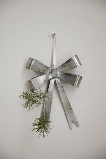 Suspension décorative Missia nœud 25 cm - Argent - Lene Bjerre