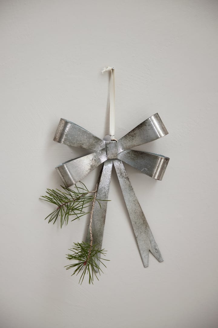 Suspension décorative Missia nœud 25 cm, Argent Lene Bjerre