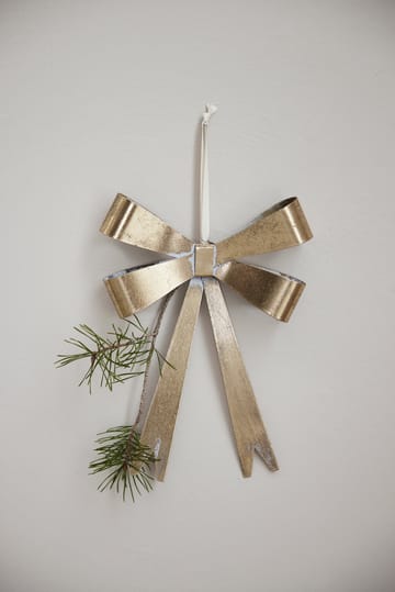 Suspension décorative Missia nœud 25 cm - Or clair - Lene Bjerre
