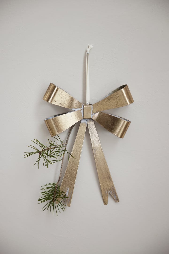 Suspension décorative Missia nœud 25 cm, Or clair Lene Bjerre