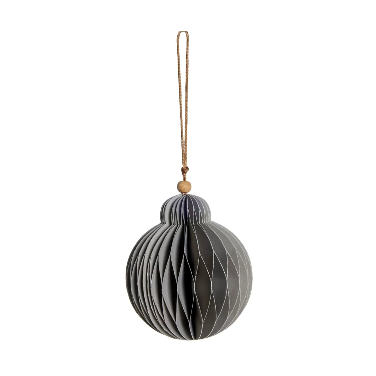 Suspension décorative Paline Ø10 cm, Gris clair-silver Lene Bjerre