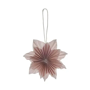 Suspension décorative Palisa fleur 10 cm - Rose foncé - Lene Bjerre