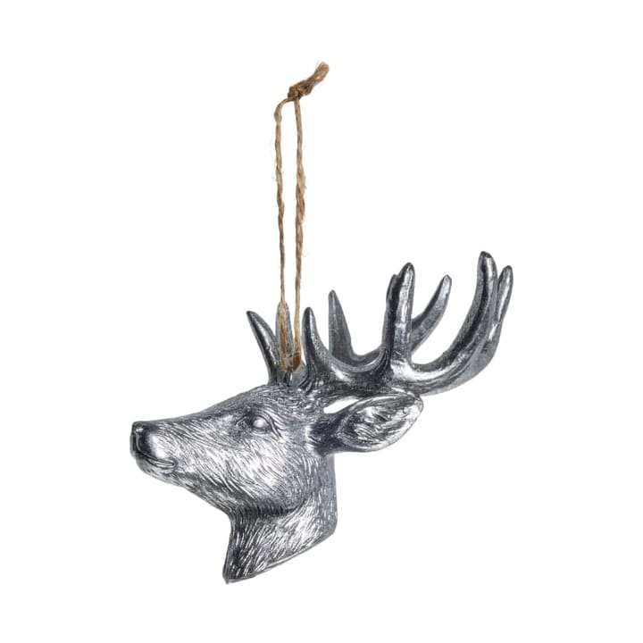Suspension décorative Serafina cerf 12,5 cm - Argent antique - Lene Bjerre