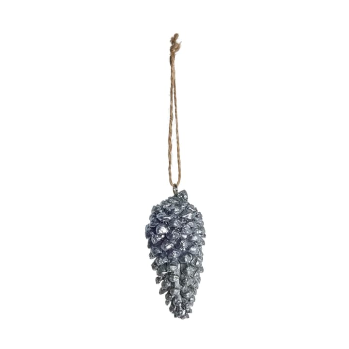 Suspension décorative Serafina pomme de pin 8,2 cm - Argent antique - Lene Bjerre