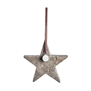 Suspension étoile de Noël Elina 10 cm - Brun - Lene Bjerre