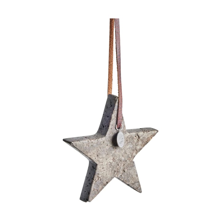 Suspension étoile de Noël Elina 10 cm, Brun Lene Bjerre
