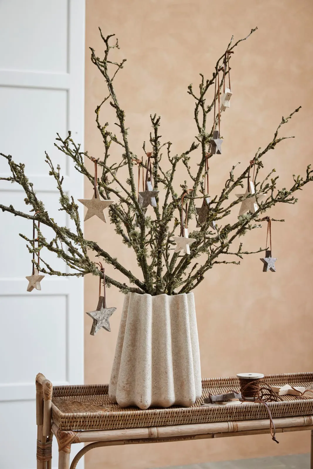 Suspension étoile de Noël Elina 10 cm, Brun Lene Bjerre