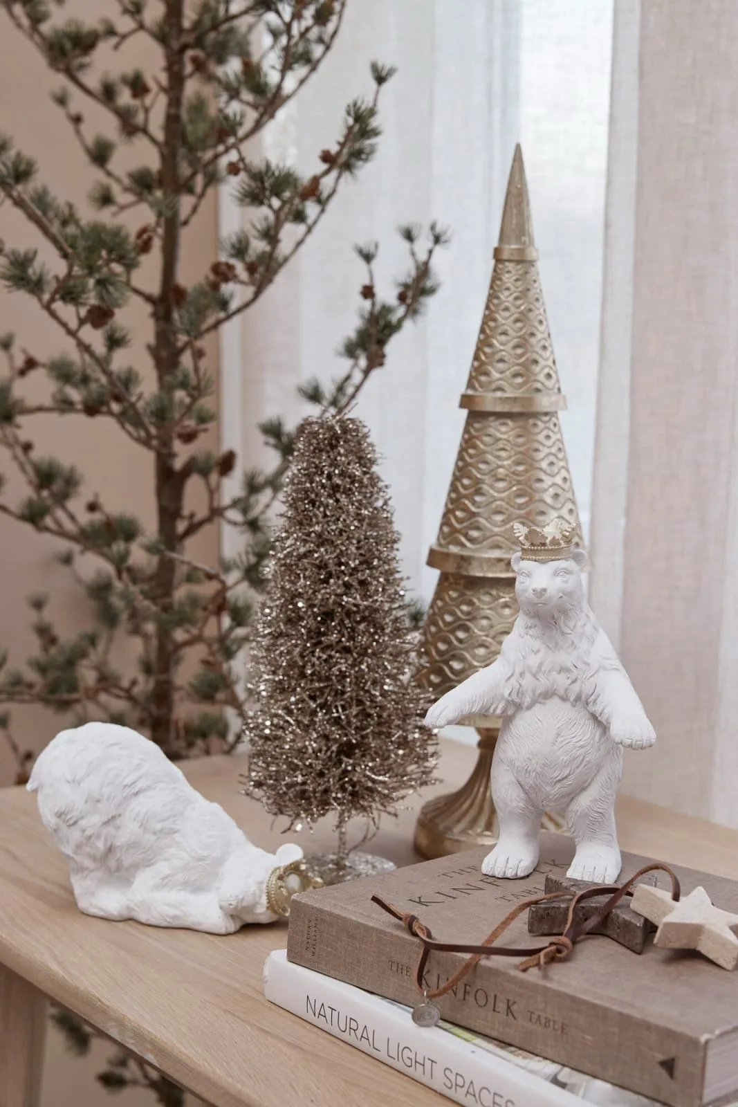 Suspension étoile de Noël Elina 6,5 cm, Lin Lene Bjerre