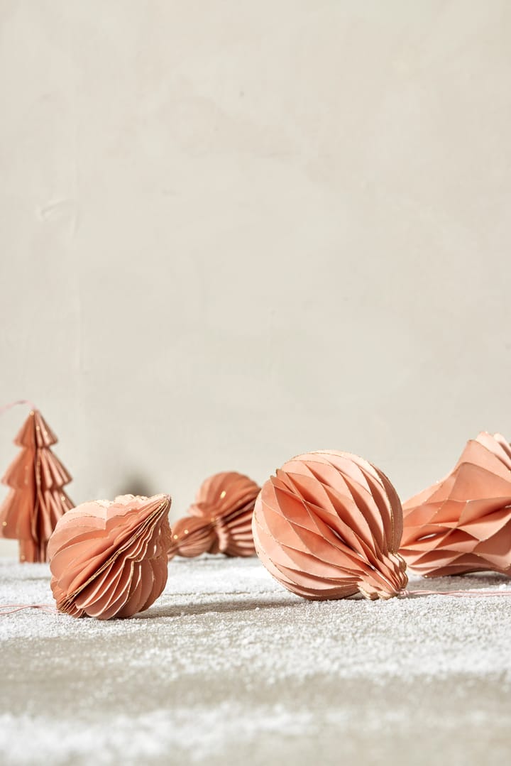 Suspension sapin de Noël Pappia 15 cm, Rose Lene Bjerre