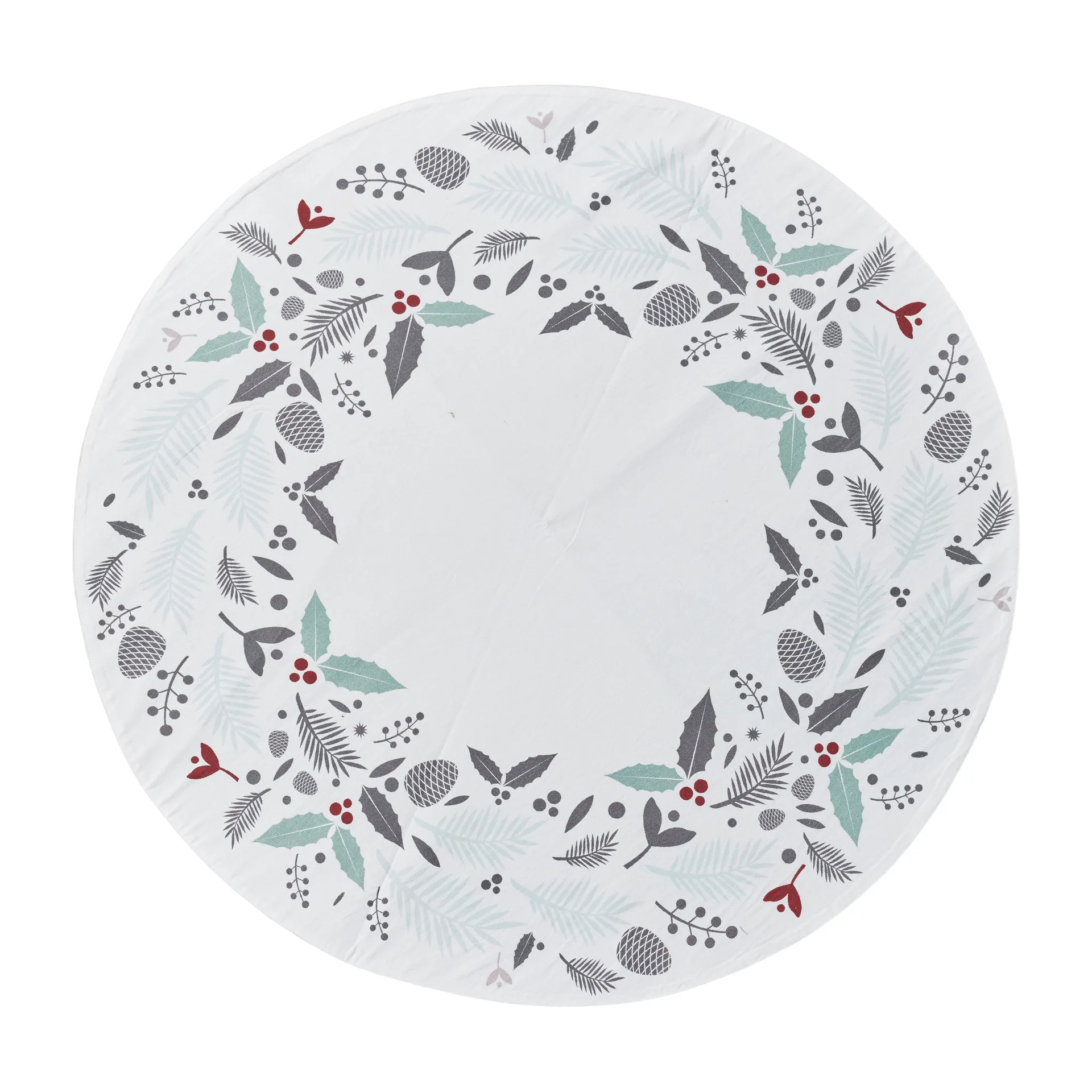 Tapis de sapin Cristivia Ø110 cm, white-multi Lene Bjerre