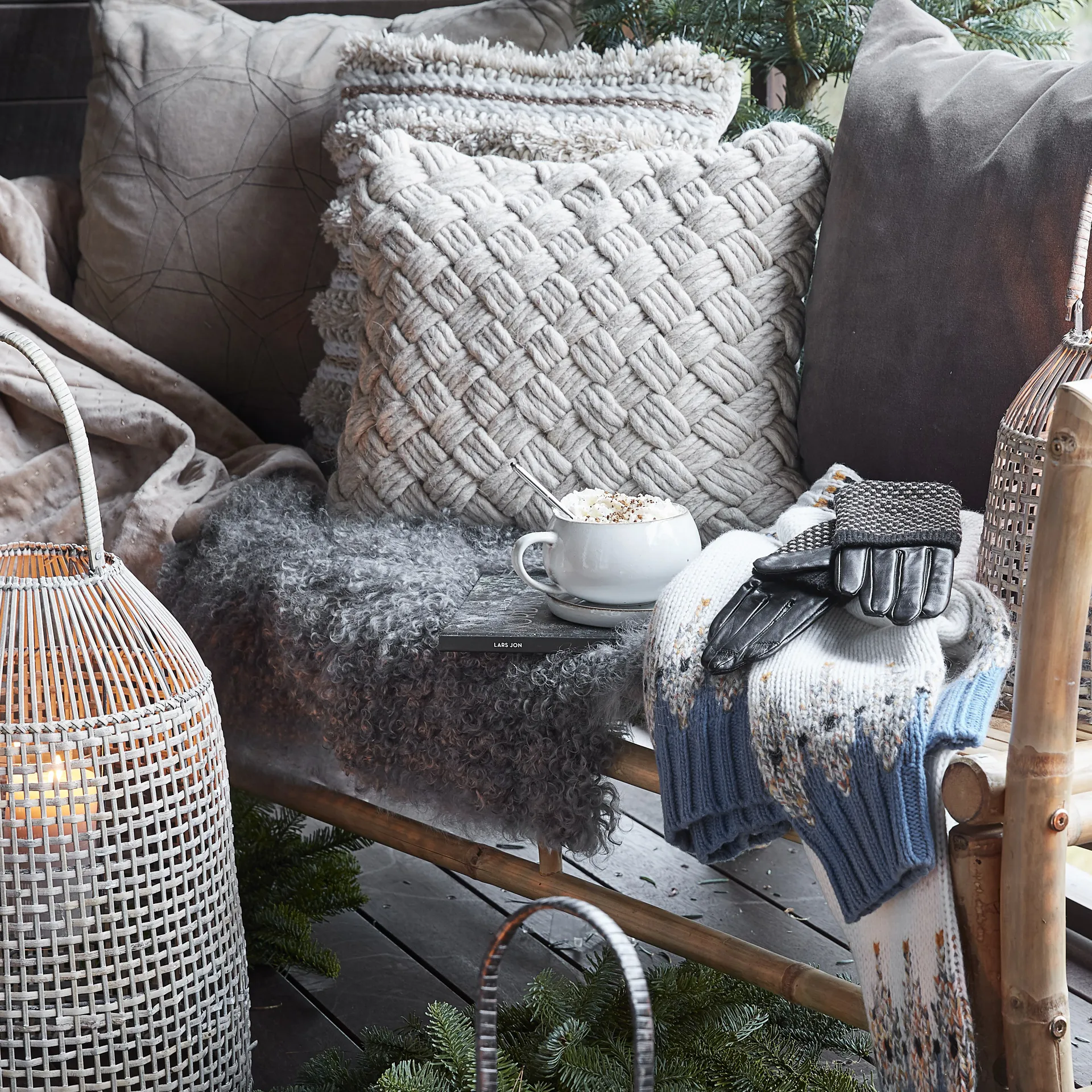 Tasse et soucoupe Amera, White sands Lene Bjerre