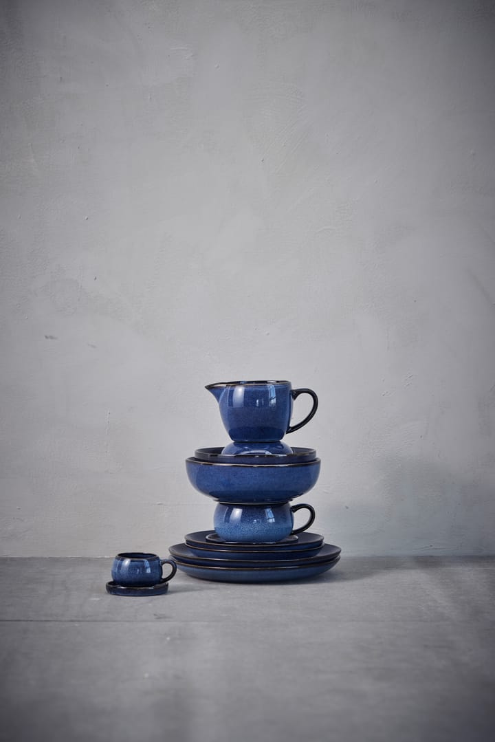 Tasse et soucoupe espresso Amera 8 cl - Bleu - Lene Bjerre