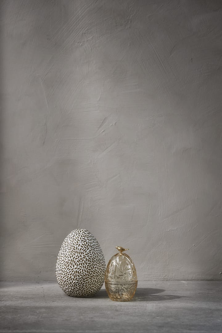 Œuf de Pâques Murilia mellow-white - 15 cm - Lene Bjerre