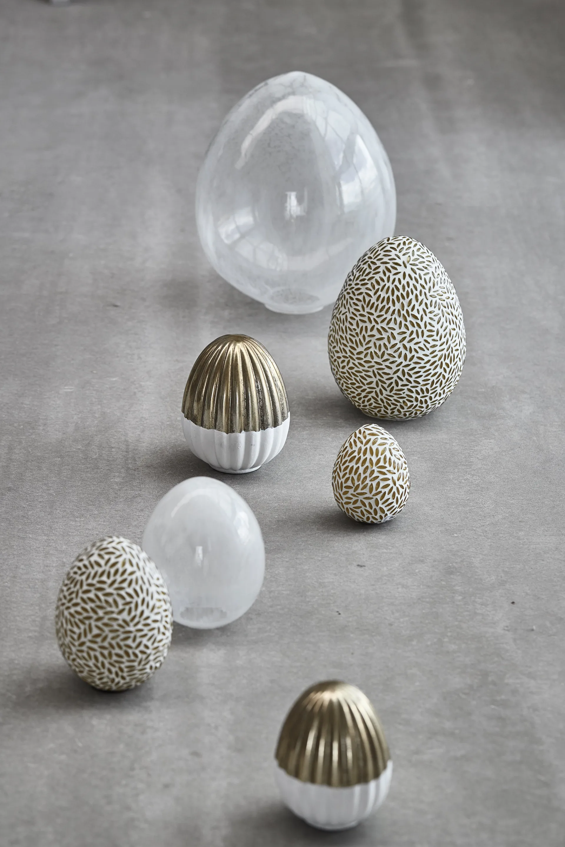 Œuf de Pâques Murilia mellow-white, 15 cm Lene Bjerre