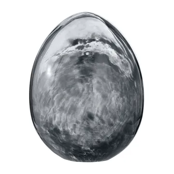 Œuf décoratif Murina 15 cm - Clear-black - Lene Bjerre