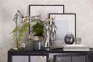 Œuf décoratif Murina 15 cm - Clear-black - Lene Bjerre