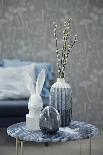 Œuf décoratif Murina 15 cm - Clear-black - Lene Bjerre