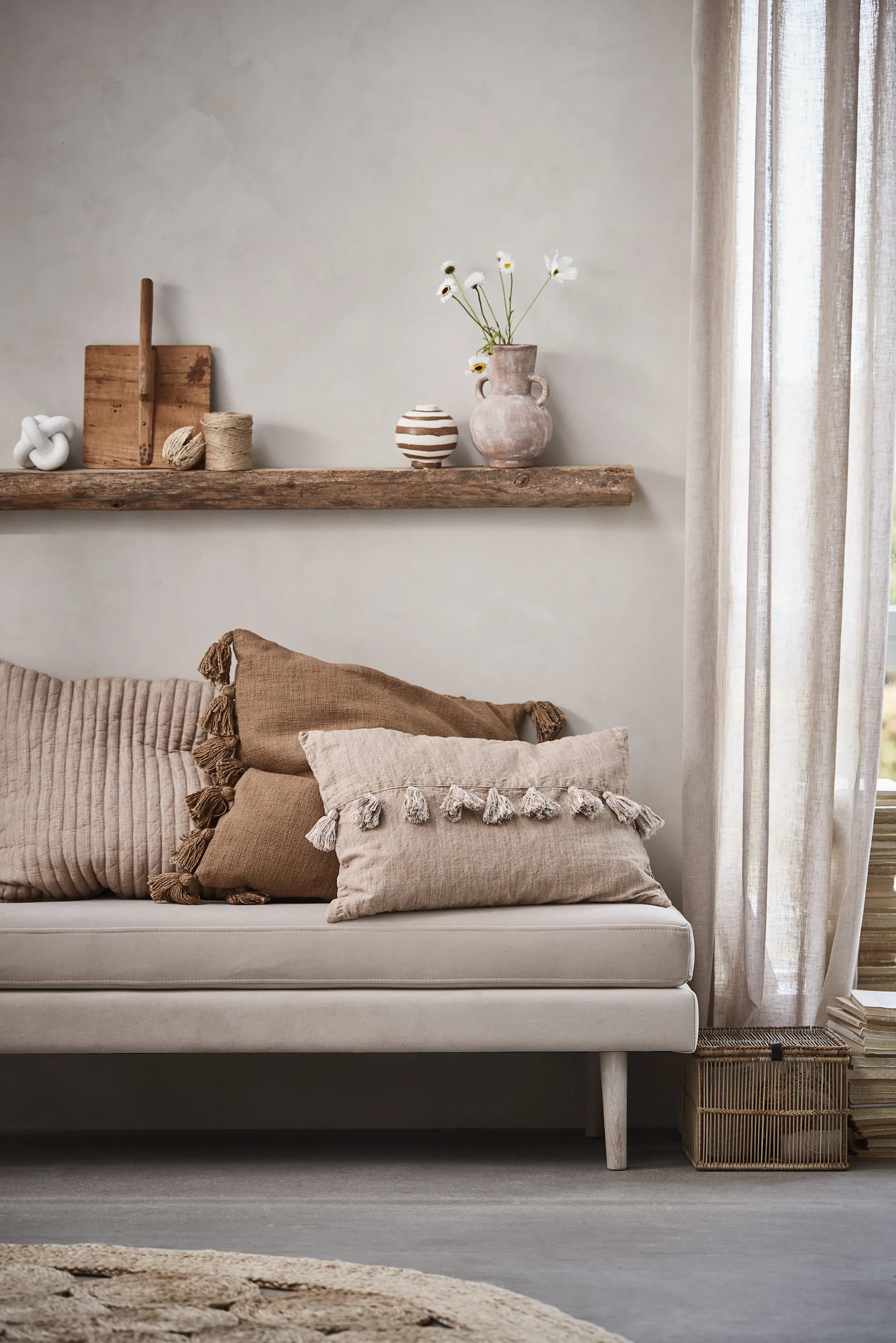 Vase Aniella 11 cm, Golden brown Lene Bjerre