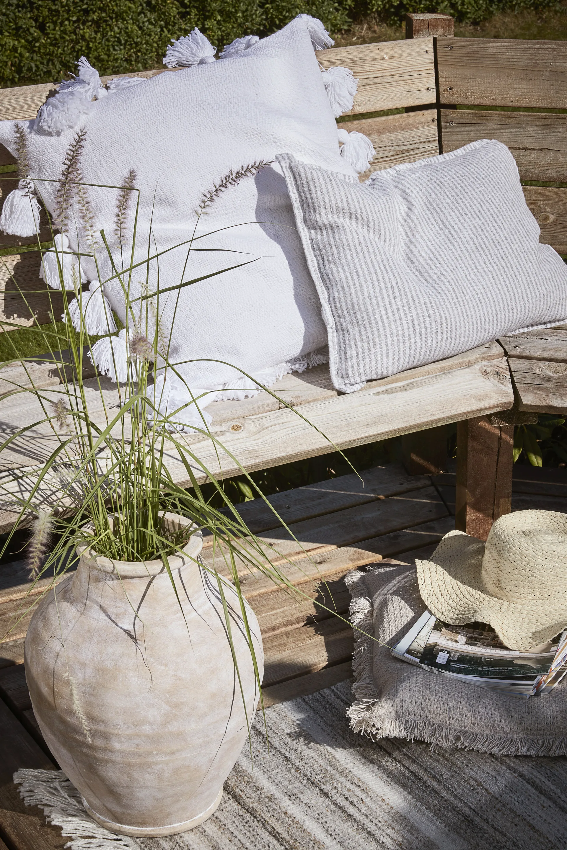 Vase Anna 33 cm, Antique light brown Lene Bjerre