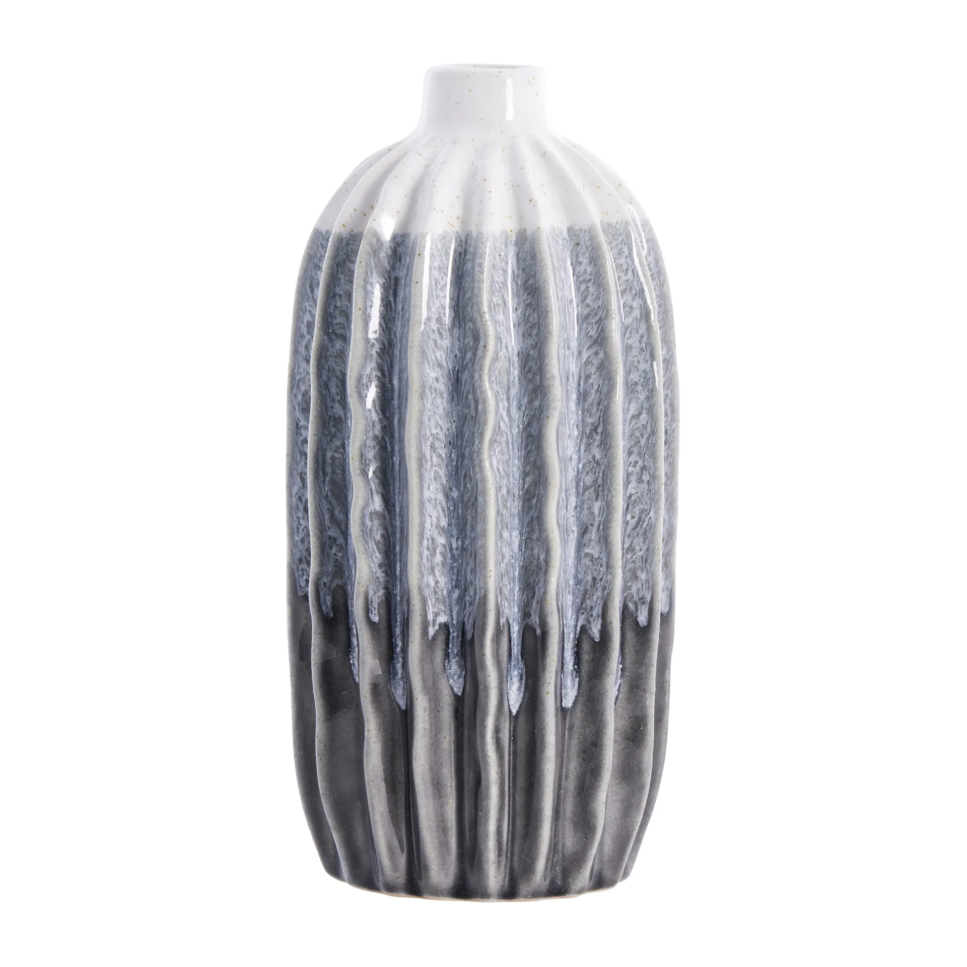 Vase Ayla 13,5 cm, White-blue Lene Bjerre