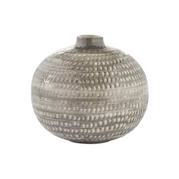 Vase Cassandra 15,5 cm - Gris foncé - Lene Bjerre