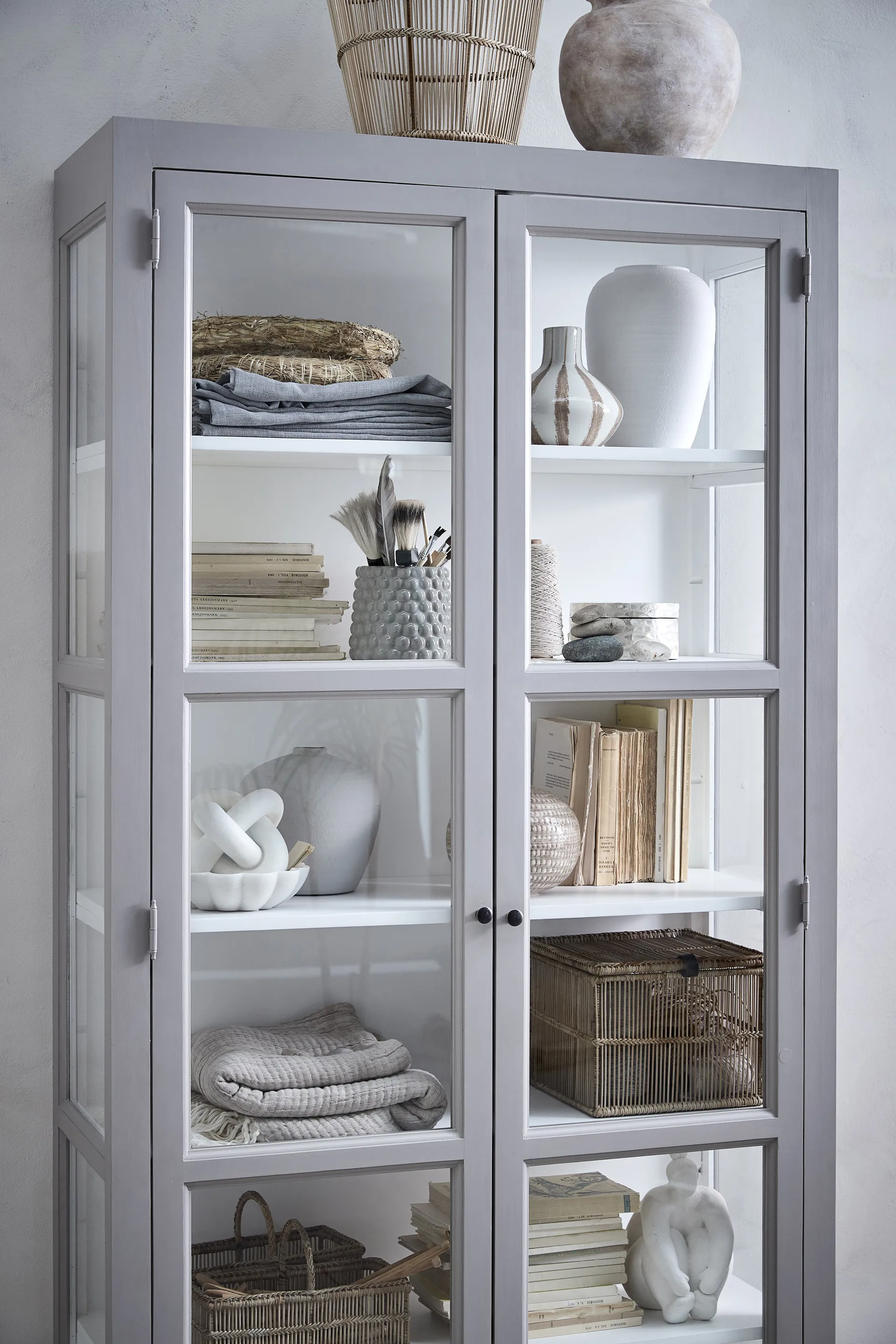 Vase Catia 20 cm, Gris argenté Lene Bjerre