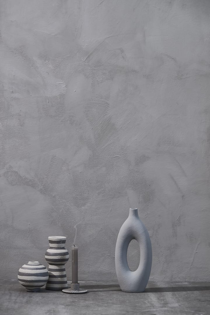 Vase Catia 33 cm - Gris argenté - Lene Bjerre