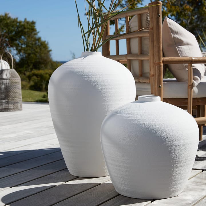 Vase Catia 38 cm - Blanc - Lene Bjerre
