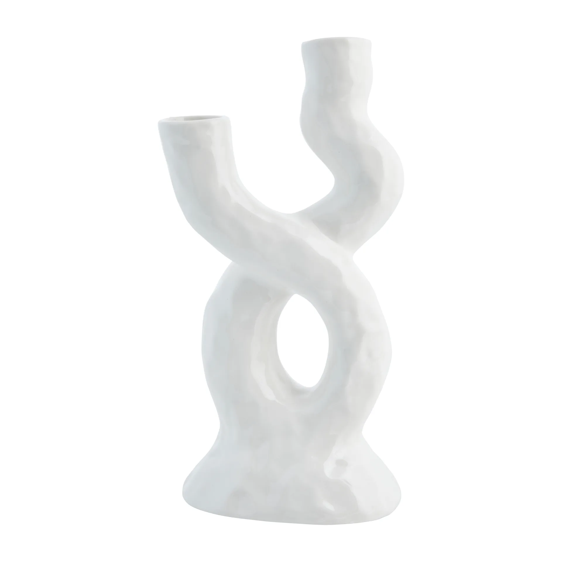 Vase Corille 25 cm, White Lene Bjerre