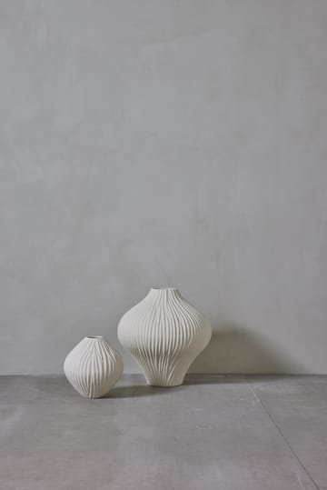 Vase décoratif Esmia 21 cm - Blanc cassé - Lene Bjerre