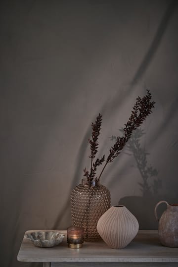 Vase décoratif Esmia 21 cm - Poudreux - Lene Bjerre