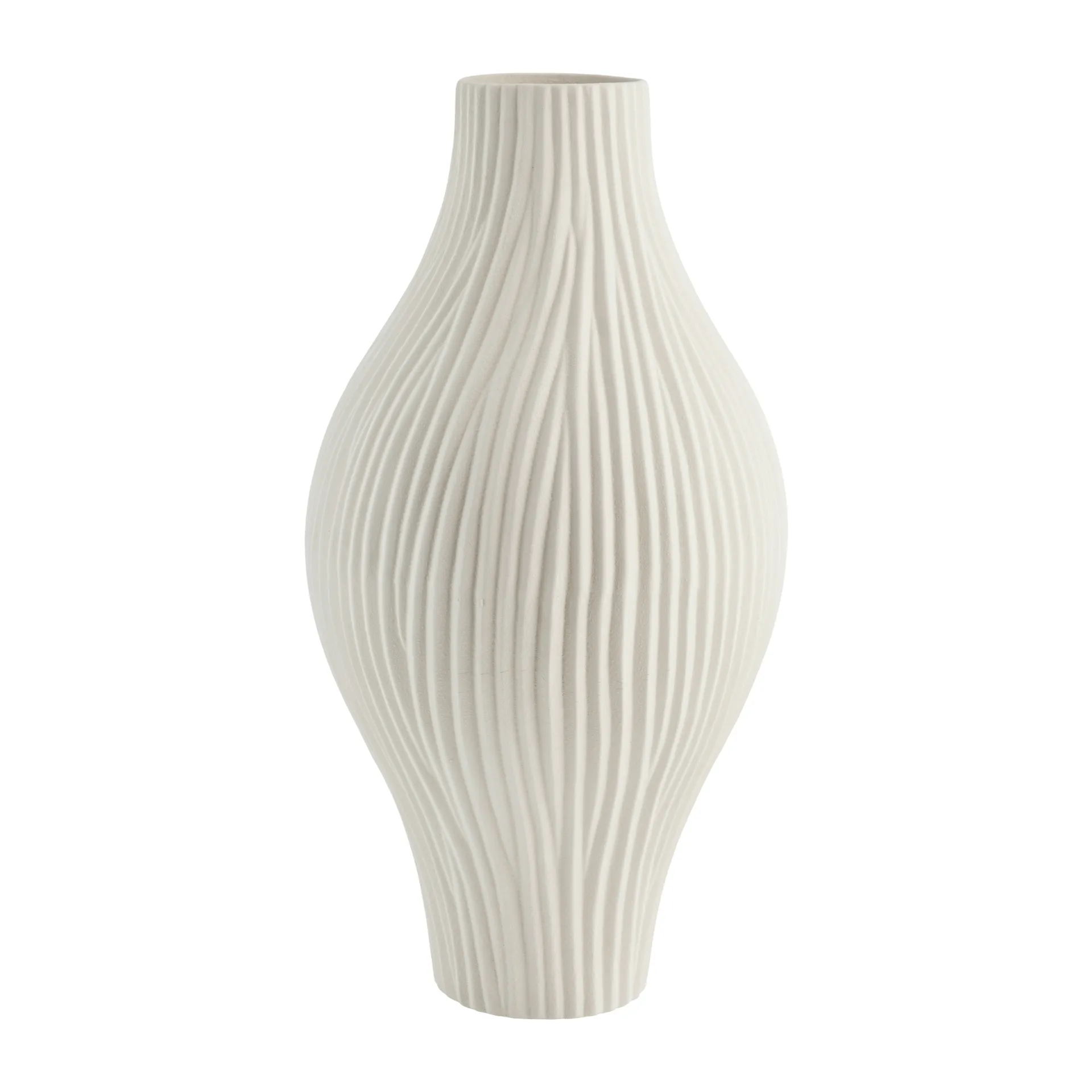 Vase décoratif Esmia 50 cm, Blanc cassé Lene Bjerre