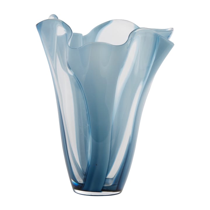 Vase Domia Ø20 cm, Blue-clear Lene Bjerre