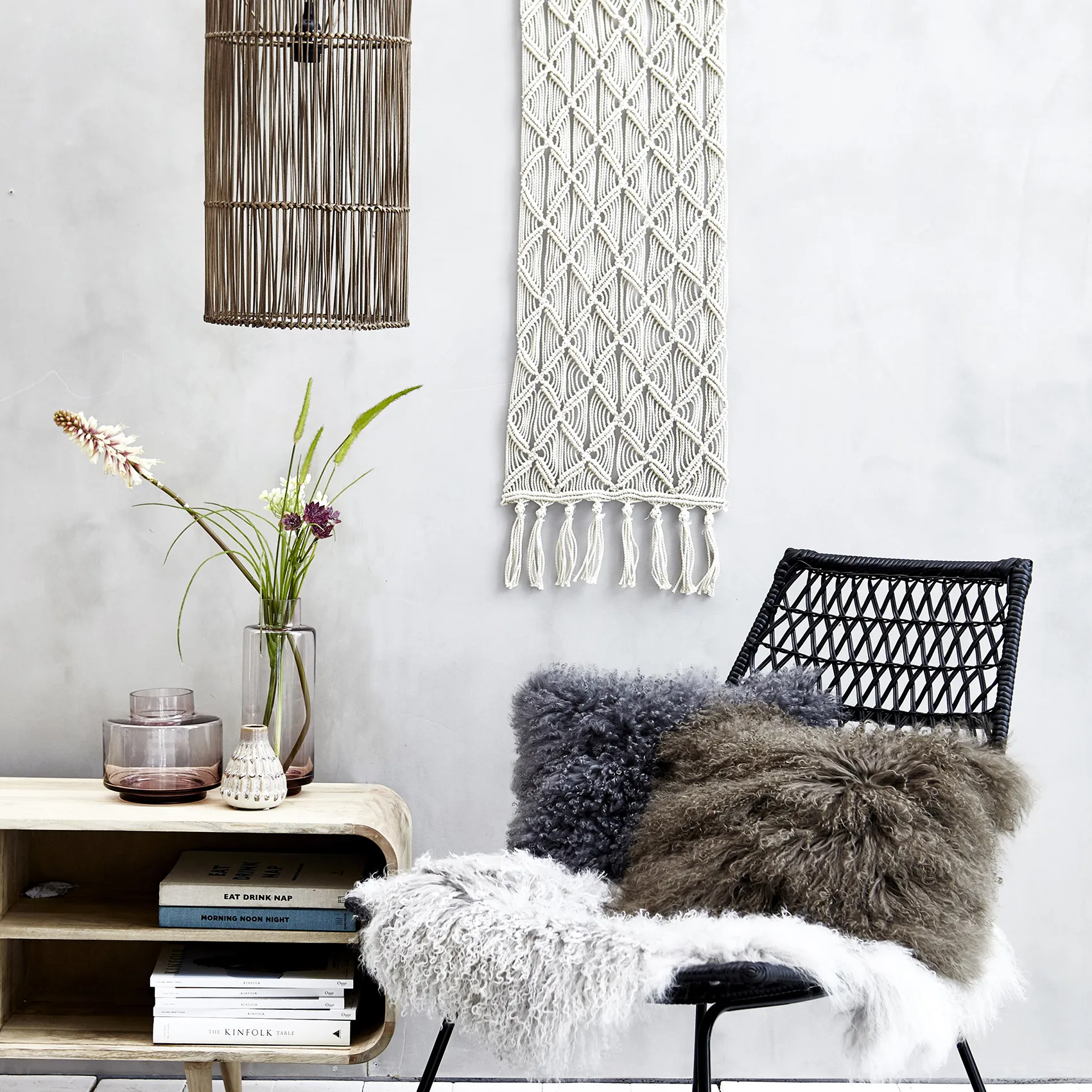 Vase Hedria 30cm, Woodrose (Rose) Lene Bjerre