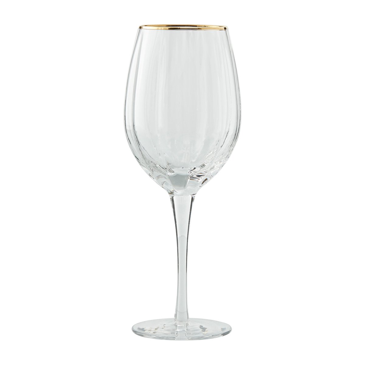 lene bjerre verre à vin blanc claudine 45,5 cl clear-light gold