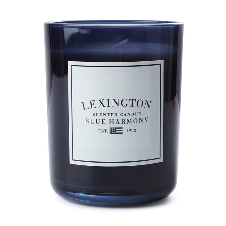 Bougie parfumée Blue Harmony 60 heures, Dark blue Lexington