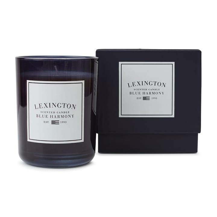 Bougie parfumée Blue Harmony 60 heures, Dark blue Lexington