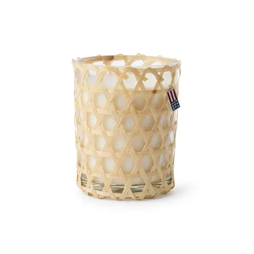 Bougie parfumée Handwoven Bamboo Lemongrass-Coconut - 66 heures - Lexington