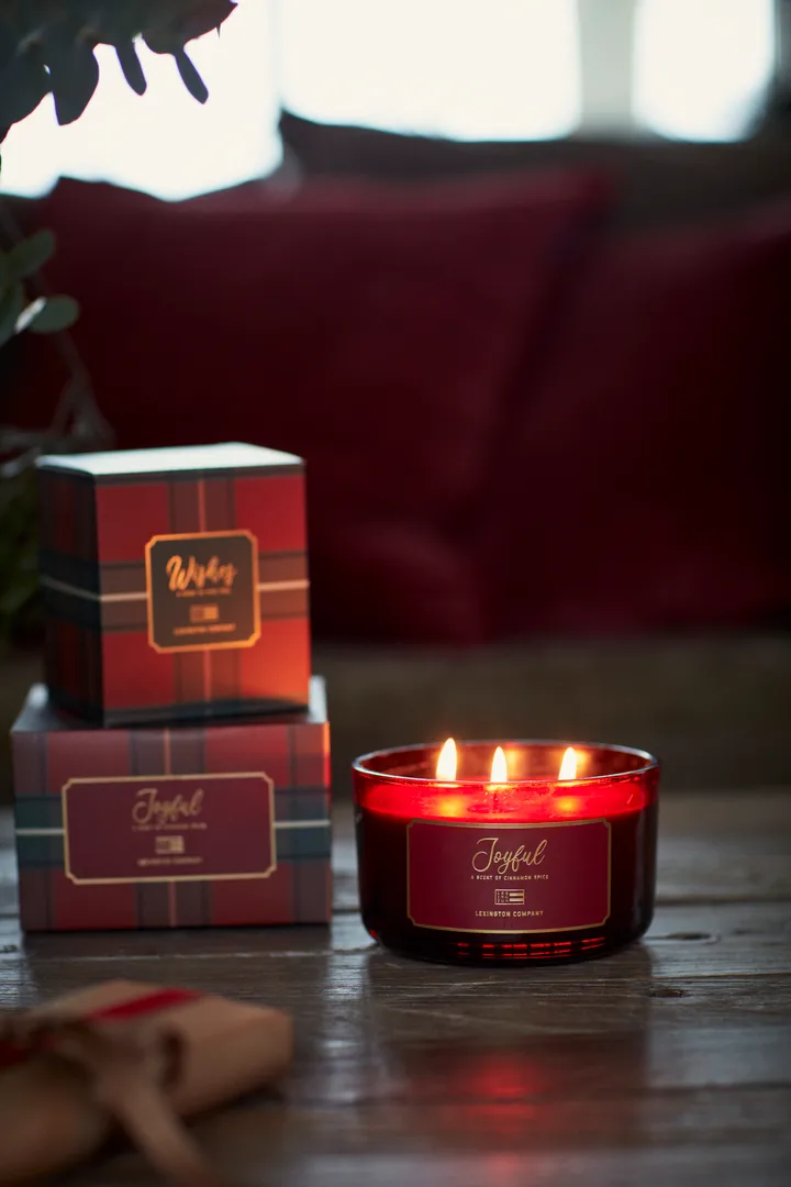 Bougie parfumée Scented Candle Joyful de Lexington NordicNest.fr