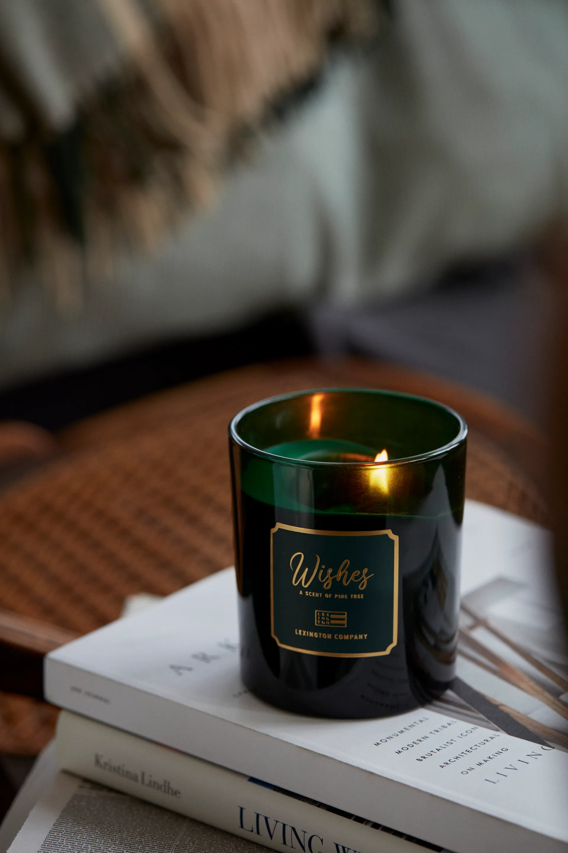 Bougie parfumée Scented Candle Wishes, 45 heures Lexington