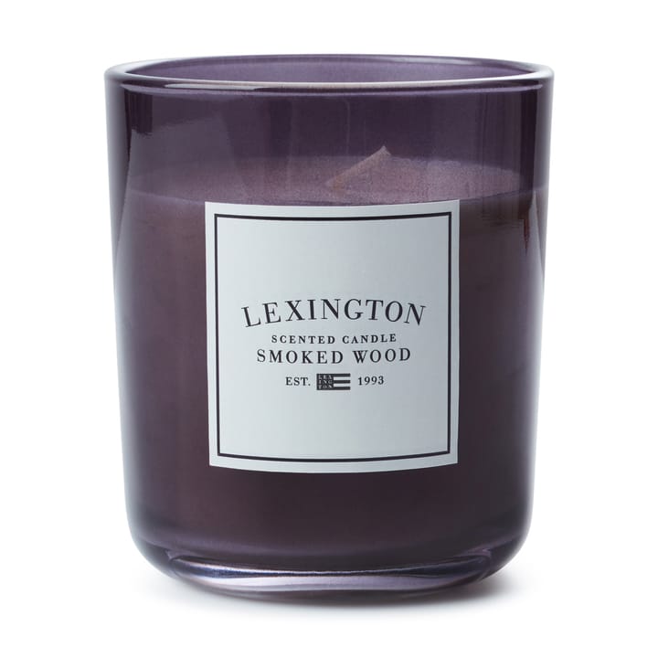 Bougie parfumée Smoked Wood 45 heures, Dark gray Lexington