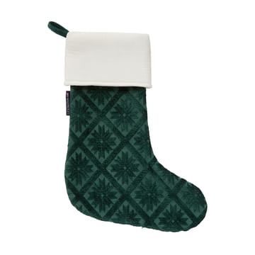 Chaussette de Noël Jacquard coton/viscose écologique - Green - Lexington
